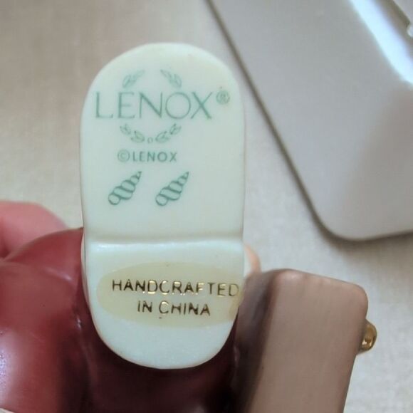 Lenox Santa's Pastimes Shopper Figurine Collectible Christmas Santa In Box - Picture 8 of 9